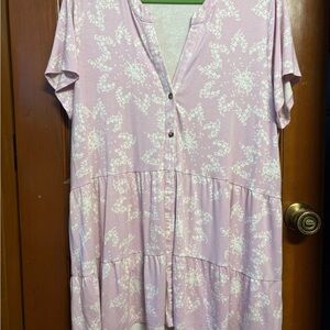 Wonderly Pink and White Blouse